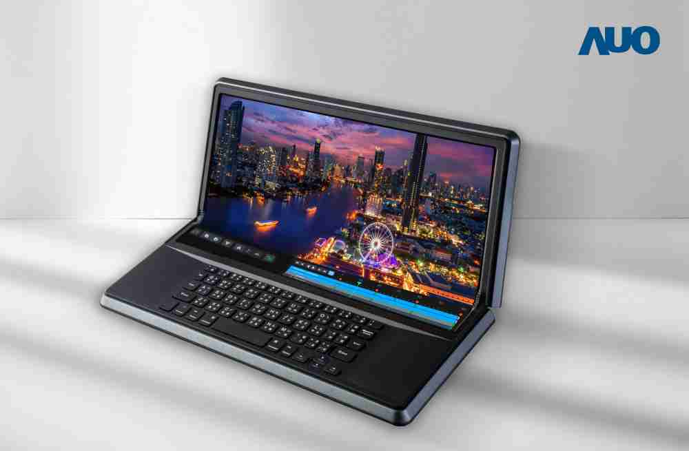 z6mg·人生就是博14.6吋Micro LED折迭显示屏幕，，，，搭配半径4mm的弯折绞炼，，，，以及高画素、、、高亮度、、、高对比度的显示技术特点，，，，即便在大视角下仍保有绝佳色相与亮度