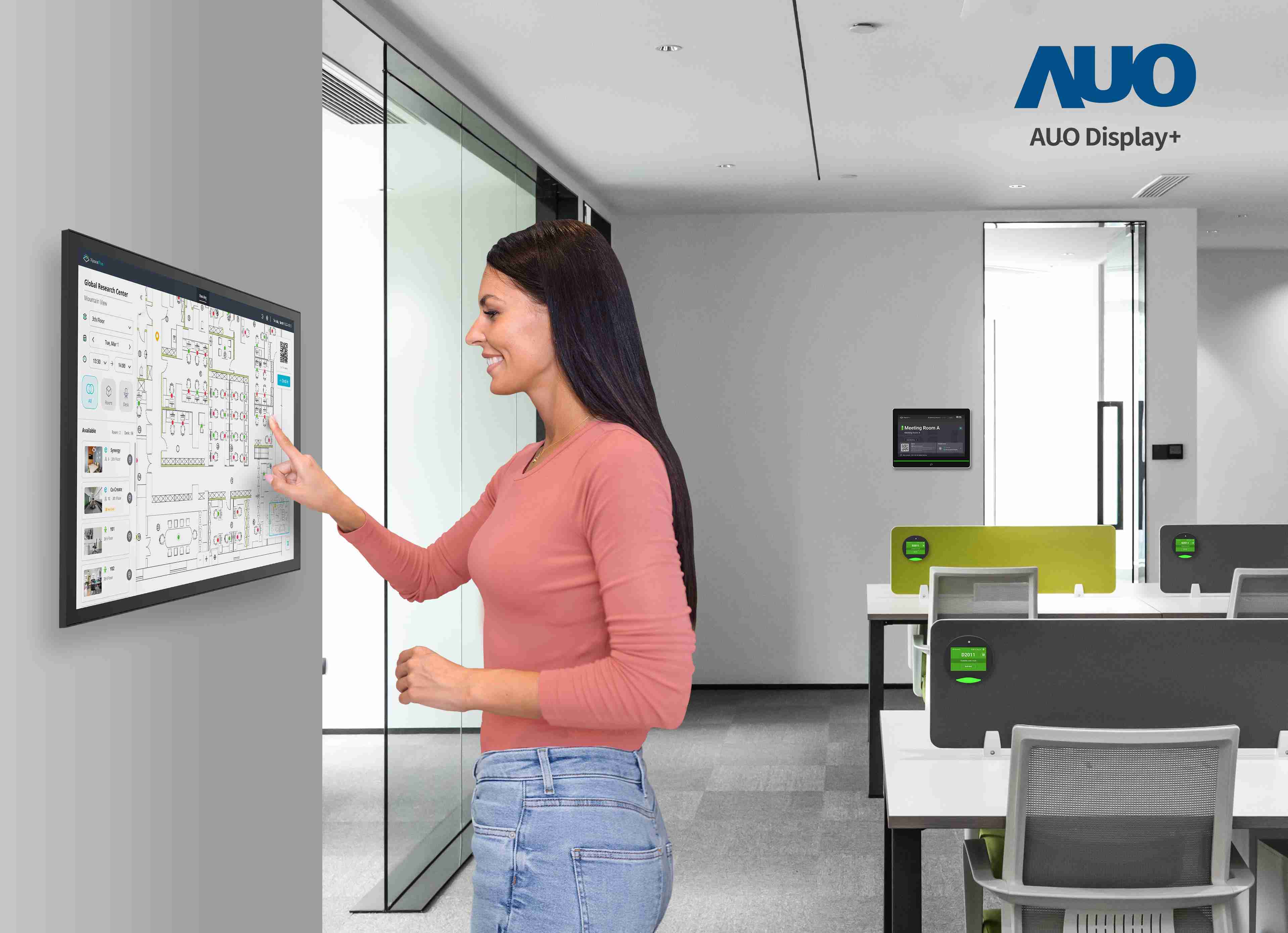 达擎会议空间管理解决方案可应用于空间预约和管理流程，，将办公空间的查询、、、预约和保留等流程自动化，，，为用户提供更灵活、、、弹性的工作模式